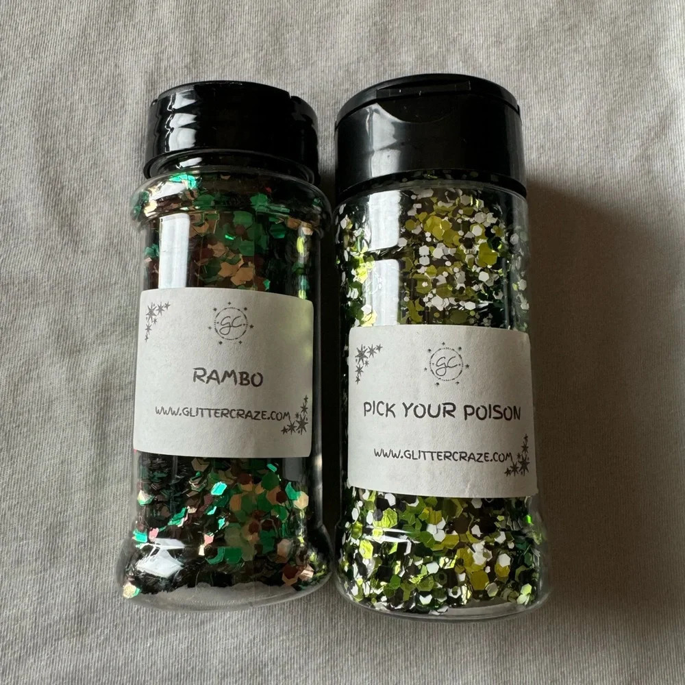 2 Chunky Crafting Glitter